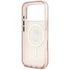Etui Karl Lagerfeld IML Choupette Sketch Logo MagSafe do iPhone 17 Pro różowy